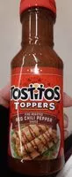Mängden socker i Tostitos toppers fire roasted red chili pepper sauce