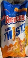 Mängden socker i Ruffles Ridge twist, double cheddar