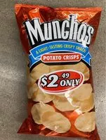 Mängden socker i Potato crisps