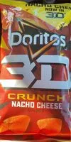 Mängden socker i Doritos 3D Crunch Nacho Cheese
