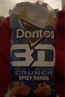 Mängden socker i Doritos 3D Crunch Spicy Ranch