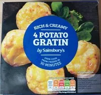 Mängden socker i Rich& Creamy potato gratin