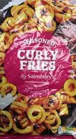 Mängden socker i Seasoned Curly Fries