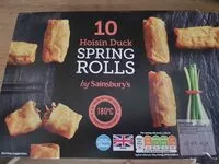 Mängden socker i Hoisin Duck Spring Rolls