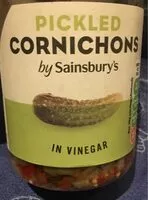 Mängden socker i Pickled cornichons