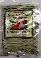 Mängden socker i Spinach & Chive Linguine Pasta