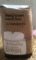 Mängden socker i Strong brown wheat flour