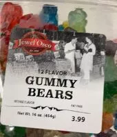 Mängden socker i Gummy Bears