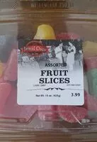 Mängden socker i Assorted Fruit Slices