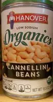 Mängden socker i Organics Cannellini Beans