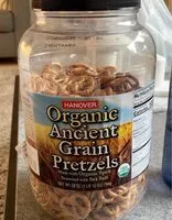 Mängden socker i Organic andient grain pretzels