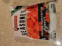 Mängden socker i seasoned steam in bag cinnamon carrots