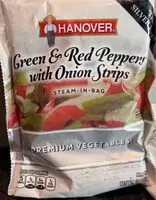 Mängden socker i Green & Rd Peppers whith Onion Strips