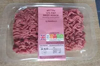 Mängden socker i Beef Mince