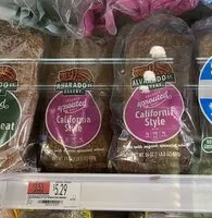 Mängden socker i Sprouted california style bread