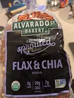 Mängden socker i Sprouted flax & chia bread