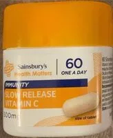 Mängden socker i Slow release vitamin c