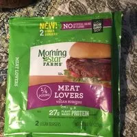 Mängden socker i Meat lovers vegan burgers, meat lovers
