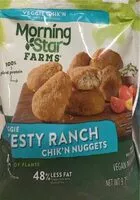 Mängden socker i morning star zesty ranch chickn nuggets