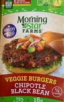 Mängden socker i Morningstar Farms Veggie Burgers Spicy Black Bean 50.8oz