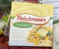 Mängden socker i Unsalted butter