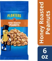 Mängden socker i Planters peanuts honey roasted
