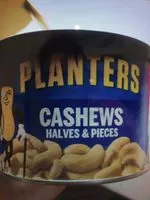 Mängden socker i Cashew halves pieces