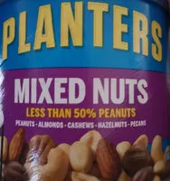 Mängden socker i Mixed Nuts