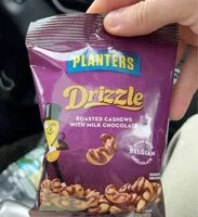 Mängden socker i Roasted cashews with milk chocolate drizzle