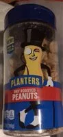 Mängden socker i Planters Dry Roasted Peanuts plastic can