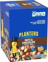 Mängden socker i Chocolate trail mix nuts