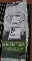 Mängden socker i Pain baquette aux olives kalamata