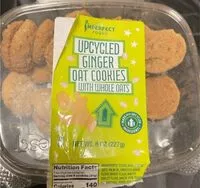 Mängden socker i Upcycled ginger oat cookies with whole oats