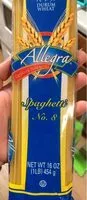 Mängden socker i Spaghetti