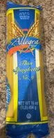Mängden socker i Thin Spaghetti No. 9