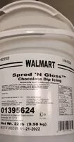 Mängden socker i Walmart Chocolate Gloss