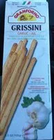 Mängden socker i Grissini - ail