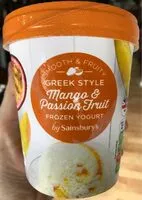 Mängden socker i Mango & passion fruit frozen yogurt