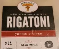 Mängden socker i Rigatoni