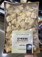 Mängden socker i Whole foods market, cheese ravioletti