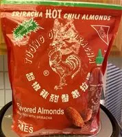 Mängden socker i Sriracha Hot Chili Almonds