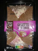 Mängden socker i Galette au blé noir jambon emmental
