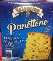 Mängden socker i Panettone