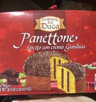 Mängden socker i Panettone farcito con crema Gianduia