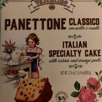 Mängden socker i Panettone