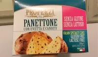 Mängden socker i Panettone Properzi senza glutine