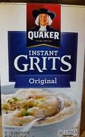 Mängden socker i Quaker original instant grits
