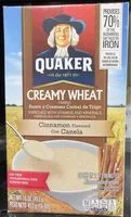 Mängden socker i Creamy wheat