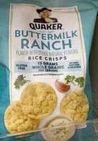 Mängden socker i Rice Crisps buttermilk ranch