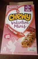 Mängden socker i Chewy Valentine Minis